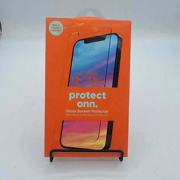 Protect Onn Glass Screen Protector - iPhone 12 & 12 Pro - Picture 1 of 7